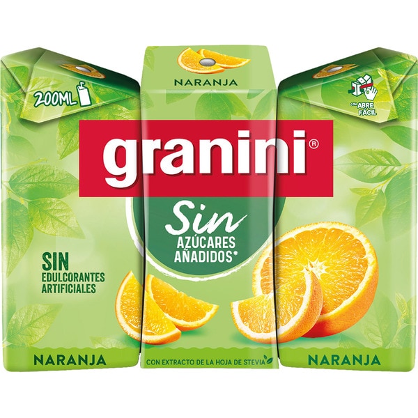 Granini mini-bric fruit zero taronja